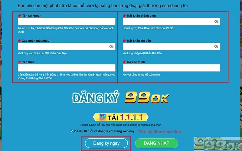 99OK ⚡️ Link Vào 99OK.COM Tặng 99K Để Chơi WC 2026 Đăng ký 99OK